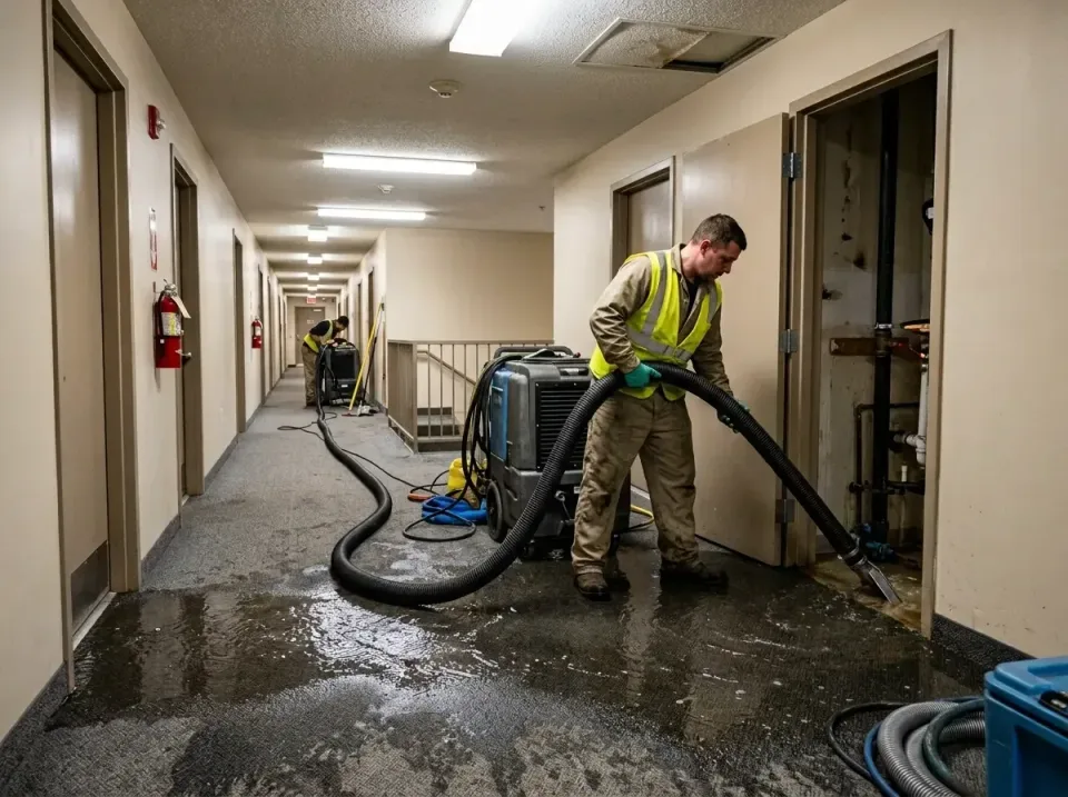 multi-unit-apartment-hallway-f-005 — frequently asked questions, Emergency Burst Pipe Water Extraction & Removal in Marist C…